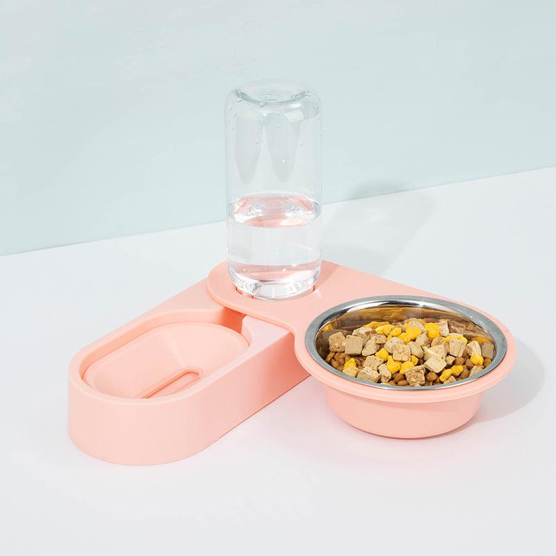 Rotatable Corner Bowl For Cats - Automatic Drinking Water Feeder-1