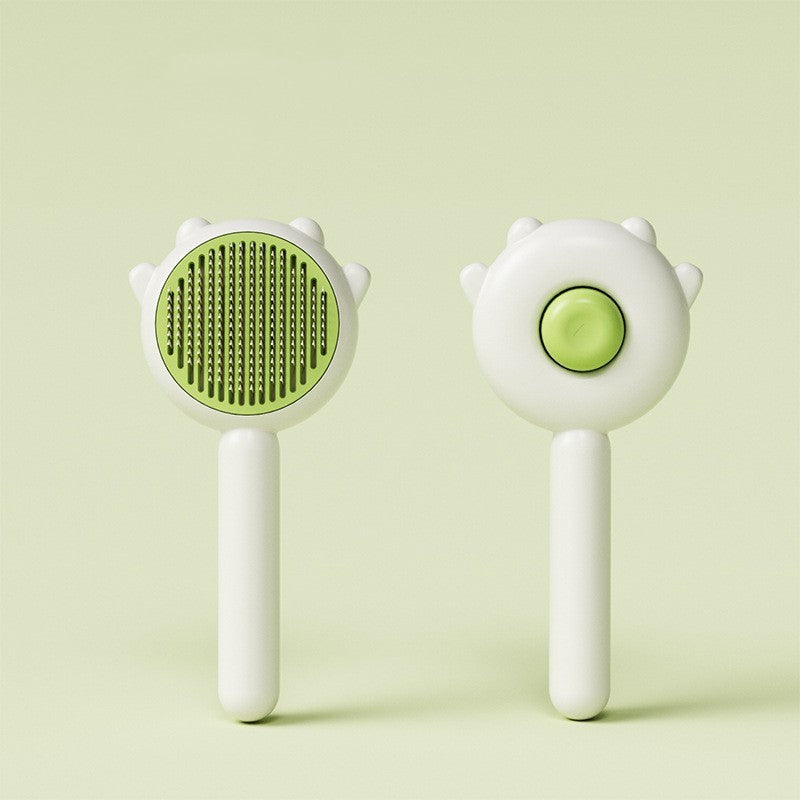 Spazzola Massaggiante Gatto e e Pettine per la Rimozione del Pelo