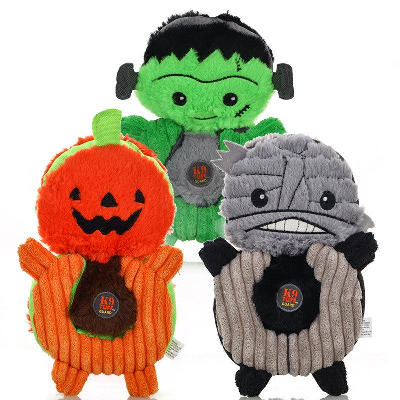 Halloween Fun Plush Dog Toy Set-0