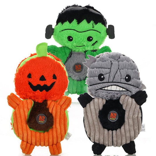 Halloween Fun Plush Dog Toy Set-0